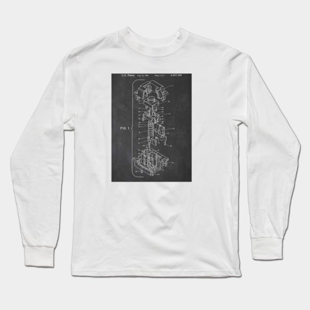 Mechanical keyboard switch Long Sleeve T-Shirt by PSdesigns